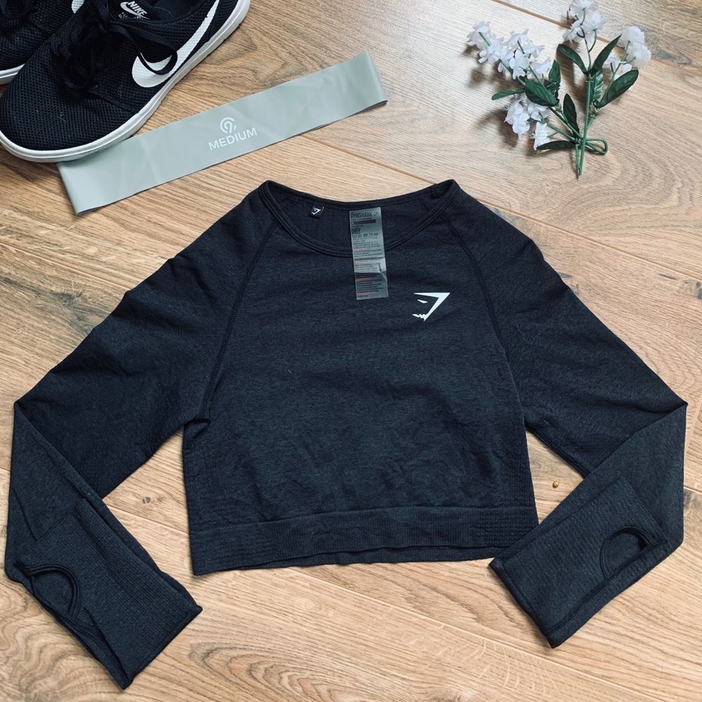 Gymshark vital long sleeve crop